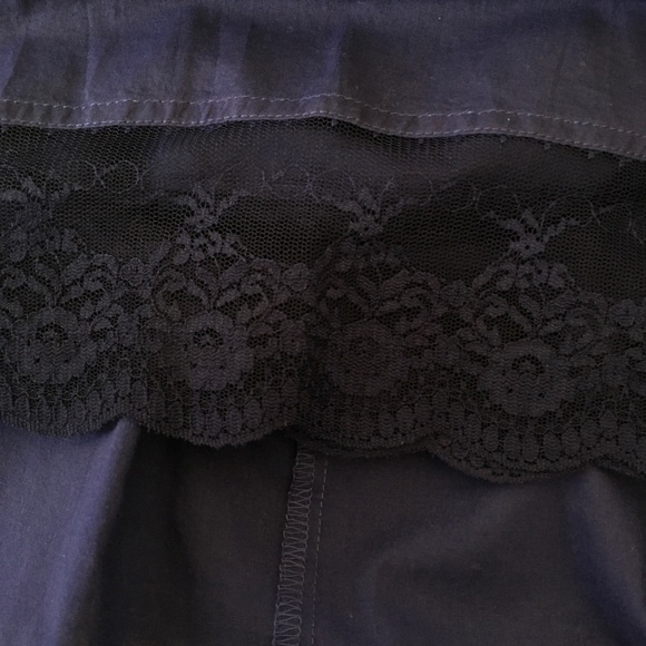 ANTHROPOLOGIE Maeve Royal Blue Empire V-Neck Dress - Picture 8 of 9